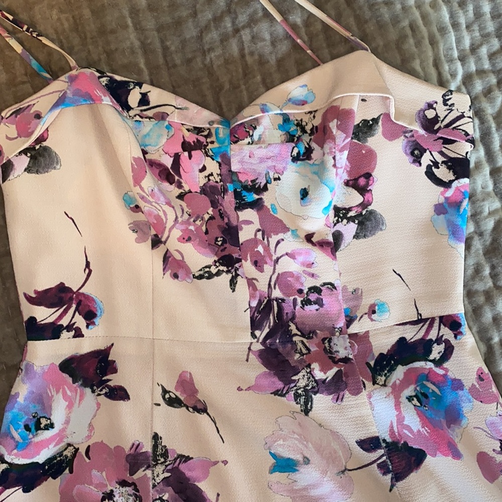 Black Halo Pink Floral Dress size 8